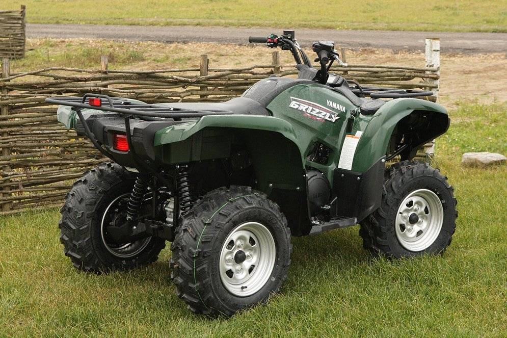 Обзор квадроцикла yamaha grizzly (ямаха гризли) 700, разновидности и характеристики