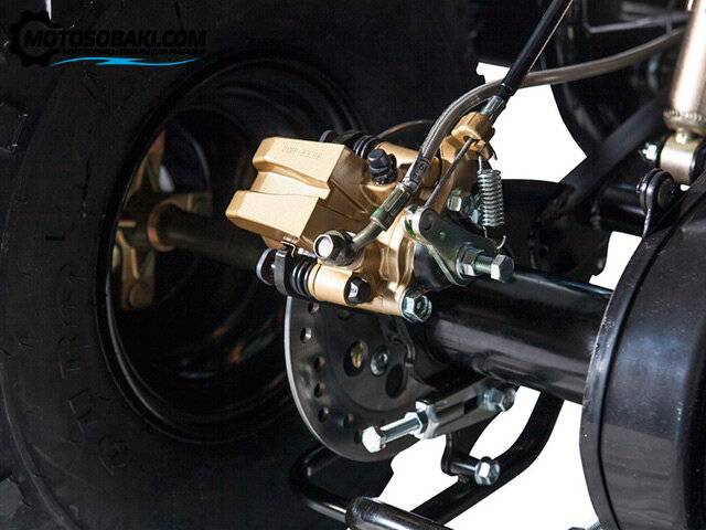 Ремонт и замена тормозных шлангов на квадроцикле