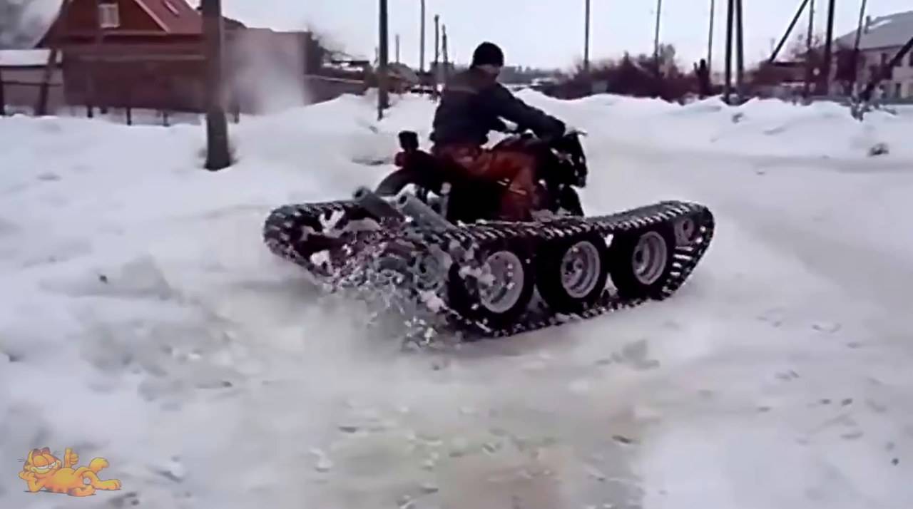Снегоход из мотоцикла урал на гусеницах. самодельные снегоходы из мотоцикла — проще чем кажется