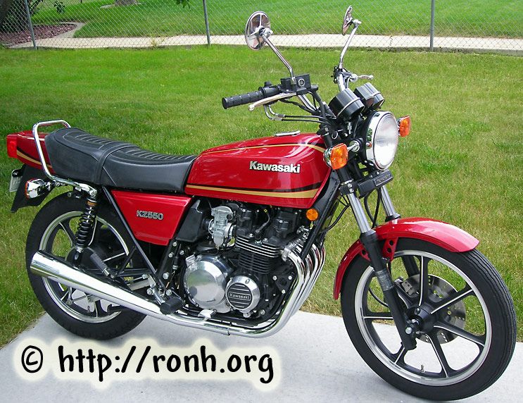 Мотоцикл kawasaki kz 550 c