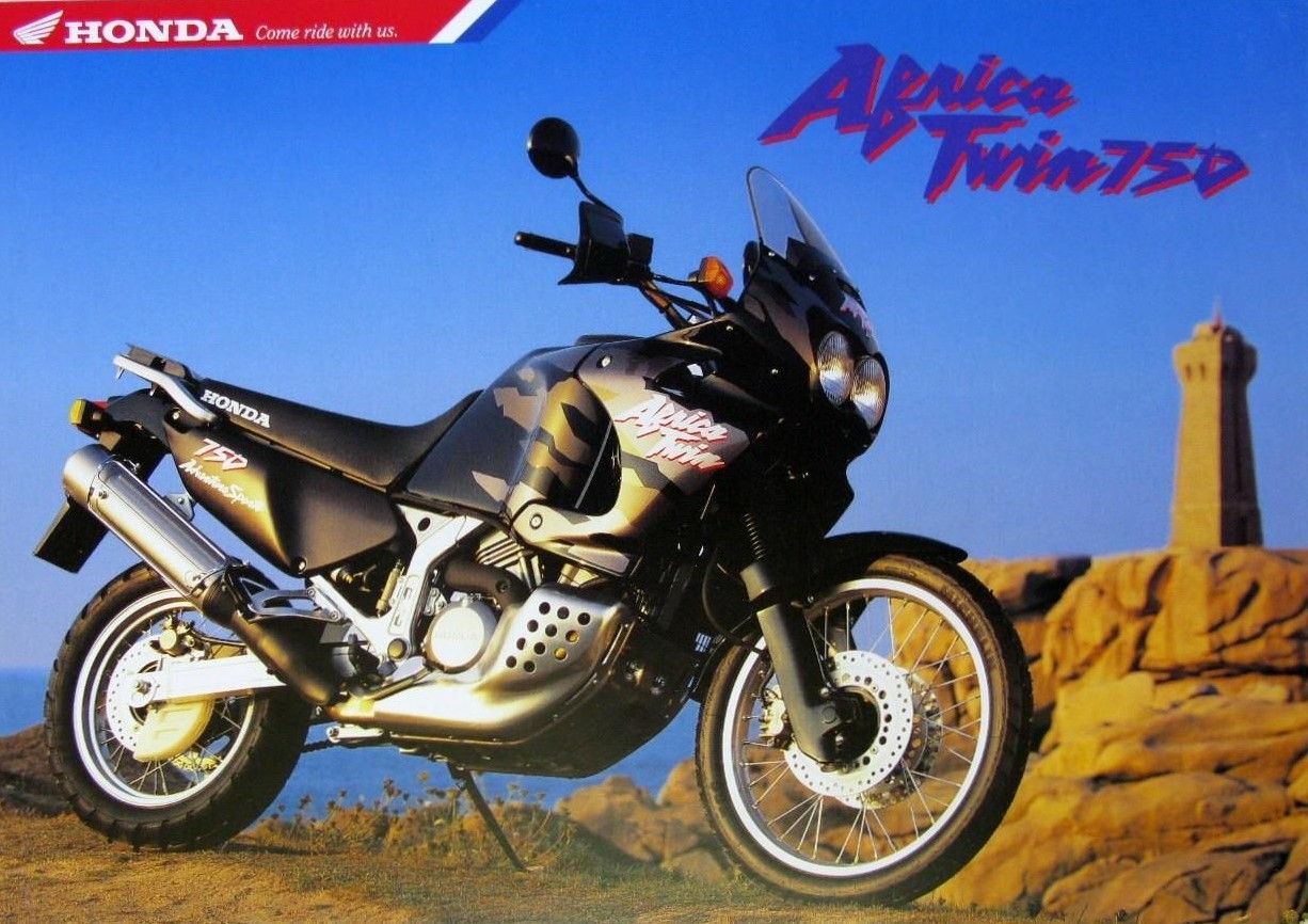 Обзор мотоцикла honda xrv 750 africa twin