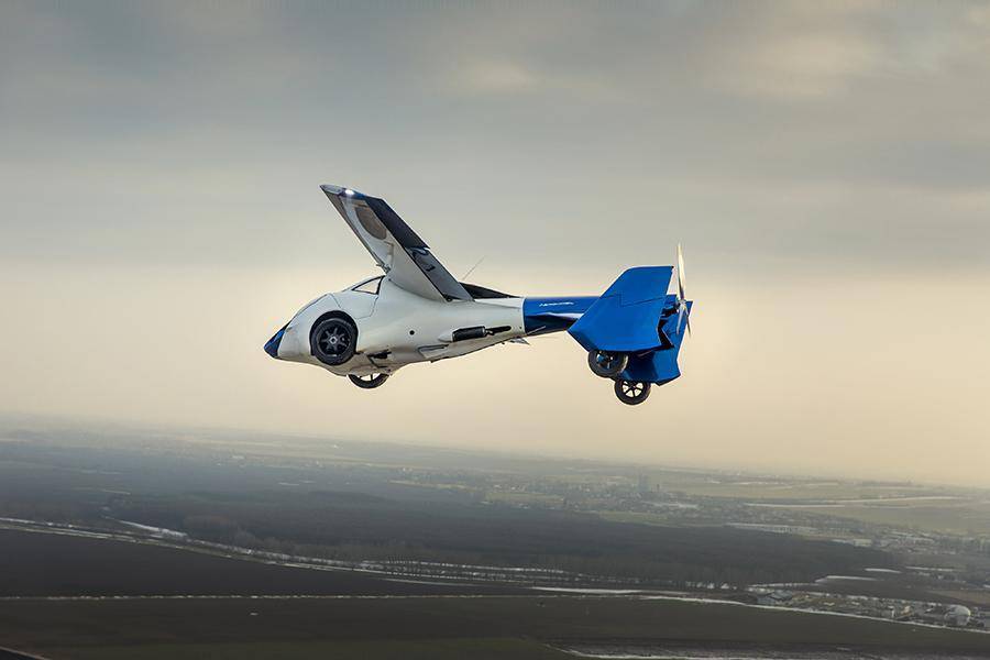 Летающий автомобиль, созданный в словакии - еще одна летающая машина будущего | автомалиновка