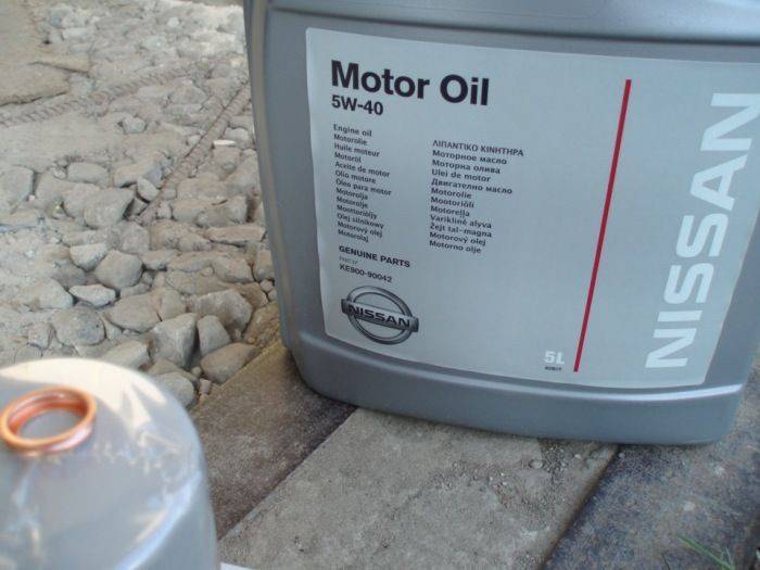 Замена моторного масла в кашкай для разных моторов.