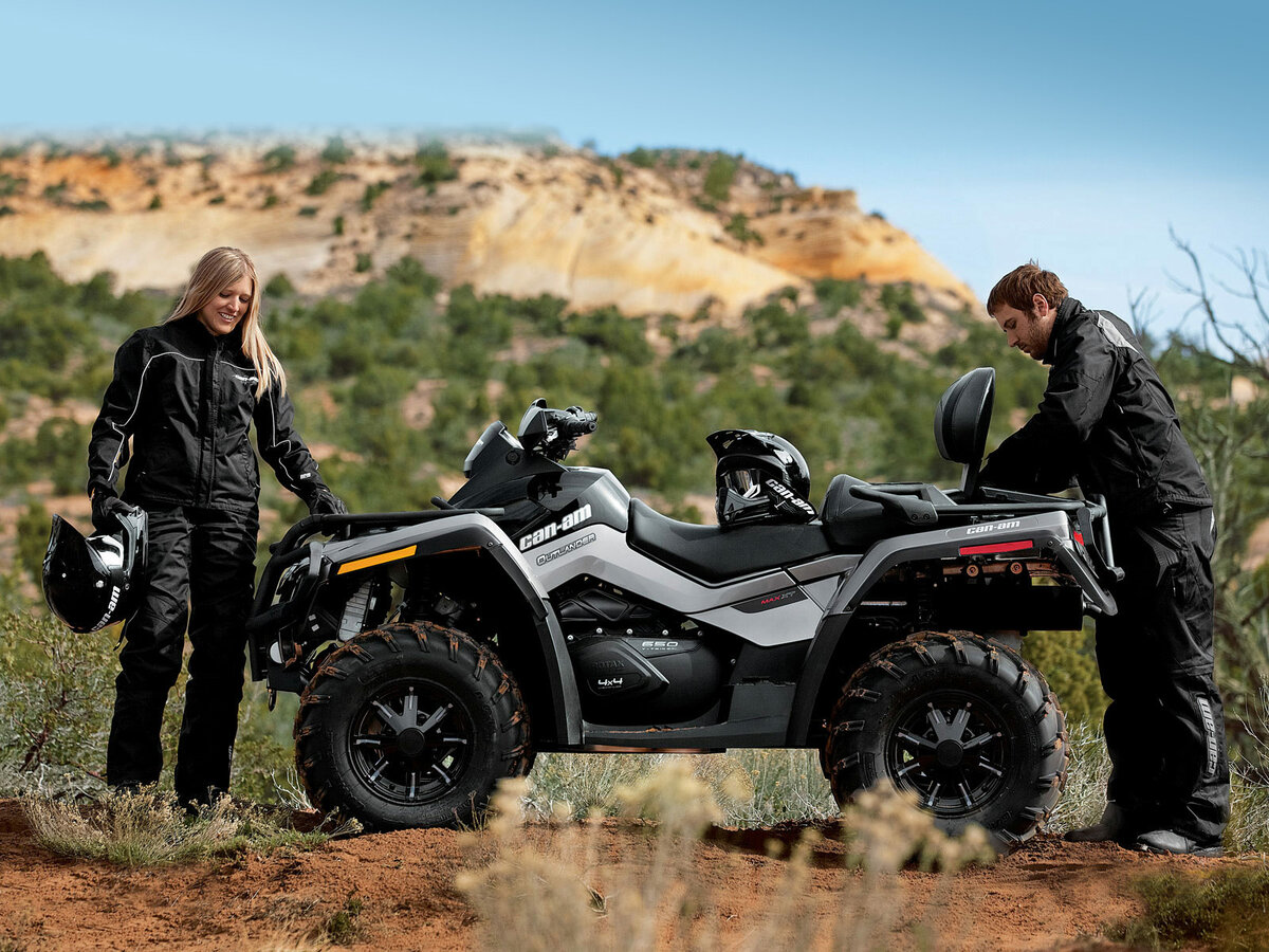 Outlander max 1000 ltd – престижный квадроцикл для комфортной езды