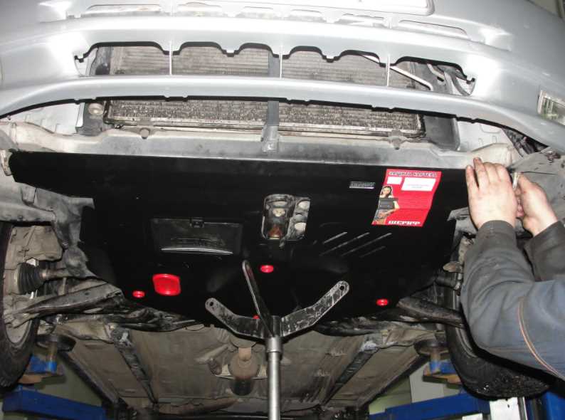 Защита картера двигателя автомобиля -  виды и установка