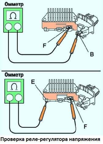 Как проверить реле-регулятор напряжения генератора
