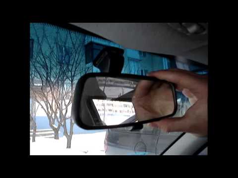 Как правильно приклеить зеркало заднего вида на лобовое стекло автомобиля