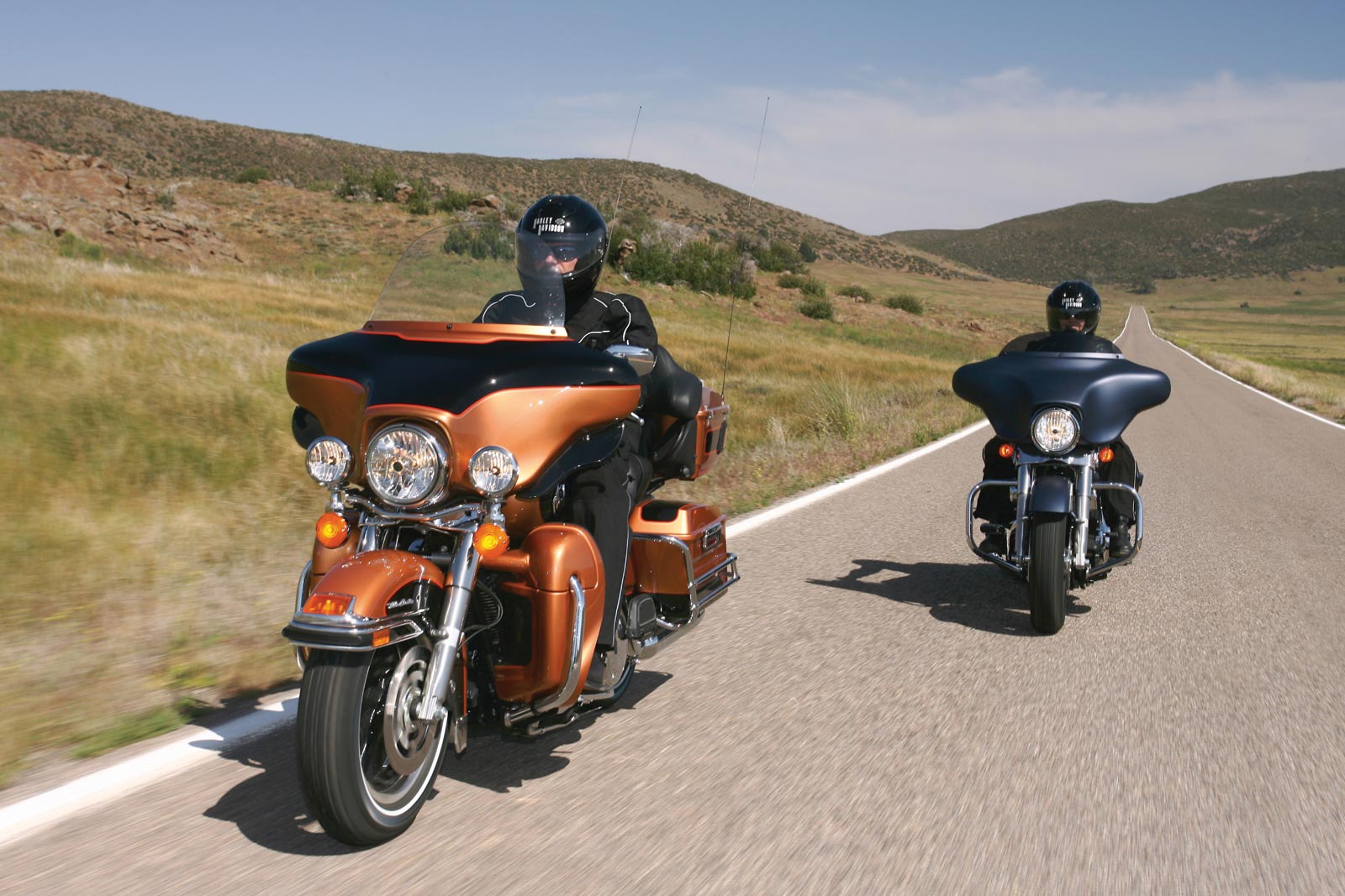 Harley Davidson Electra Glide на рабочий стол