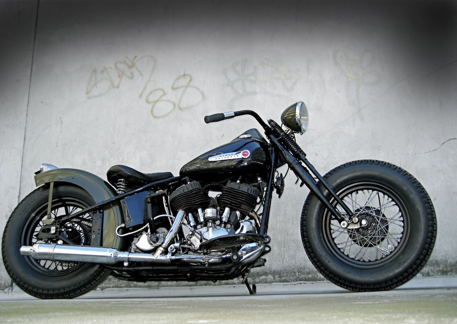 Боббер Harley Davidson wla