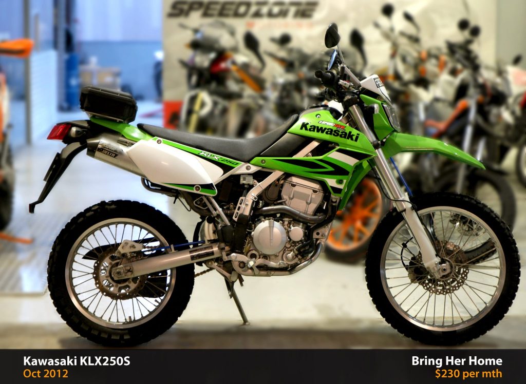 РњРѕС‚РѕС†РёРєР» Kawasaki KLX 250