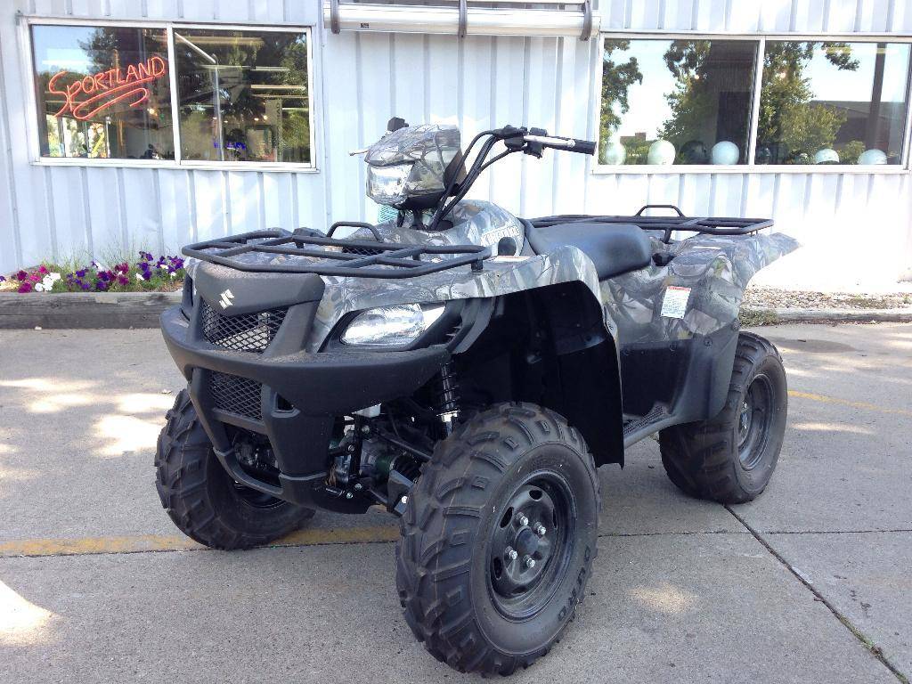 Тестирование 2014 suzuki kingquad 750 axi eps