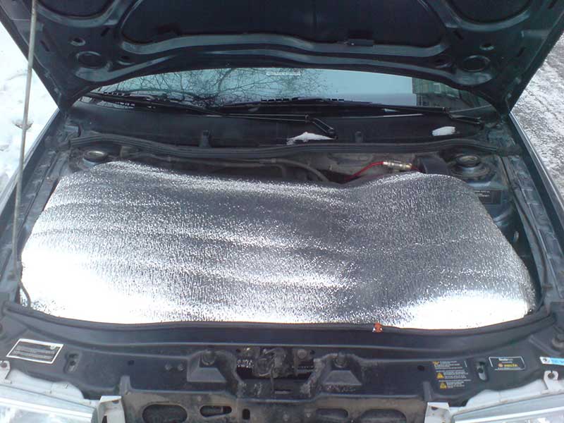 Как утеплить автомобиль на зиму своими руками: фото, видео