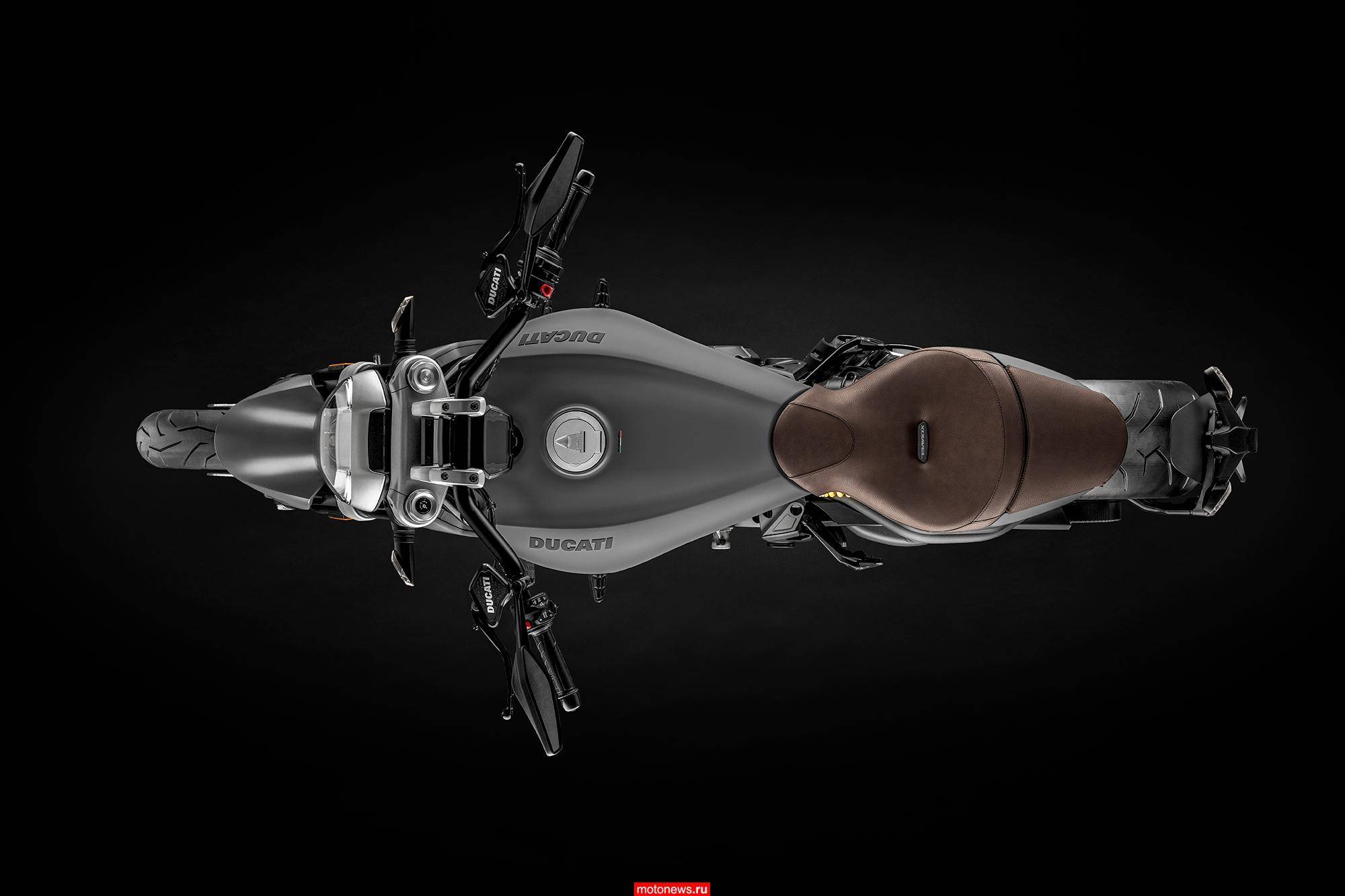 Новый мотоцикл ducati xdiavel покрыли алмазоподобным углеродным слоем