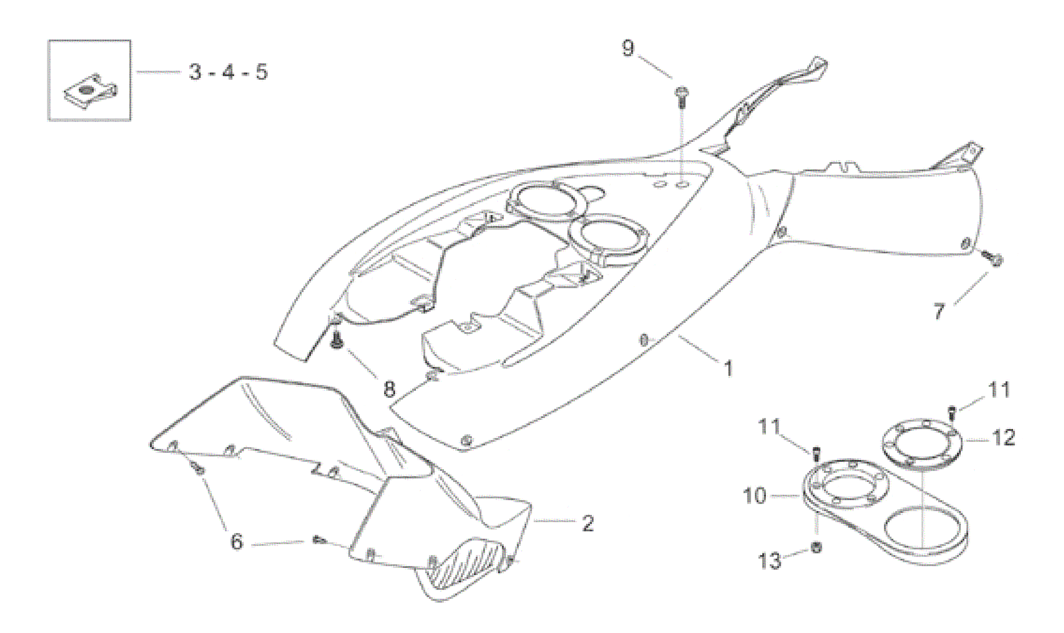 Схема электрики aprilia area 51