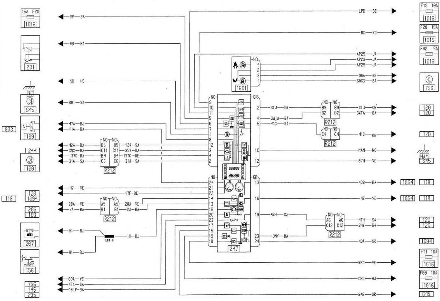 Электросхема рено дастер — схемы электрооборудования