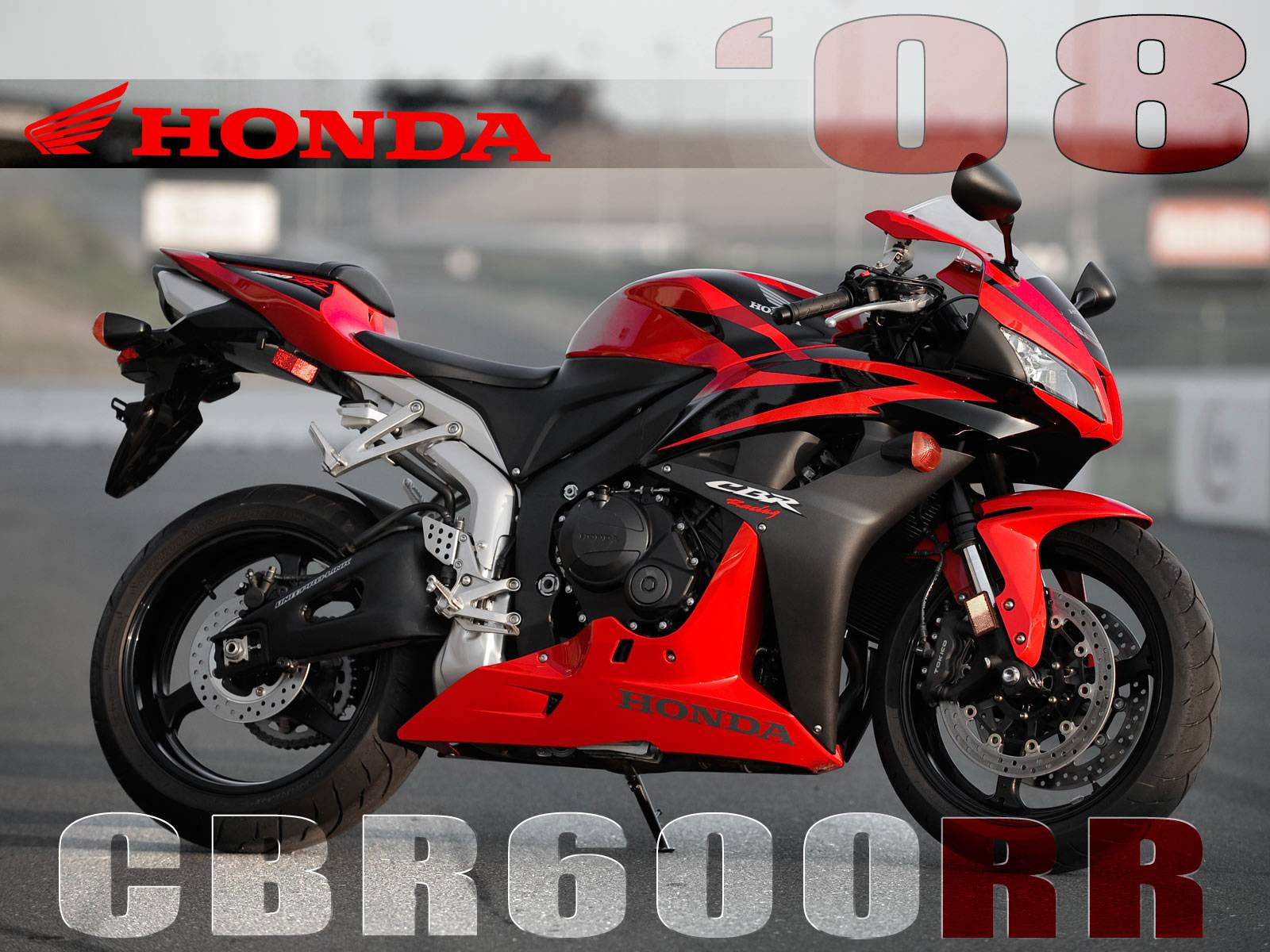 Мотоцикл honda cbr600rr 2008 (видео)