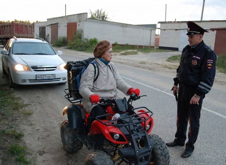 Можно ли на квадроцикле ездить по дорогам общего пользования