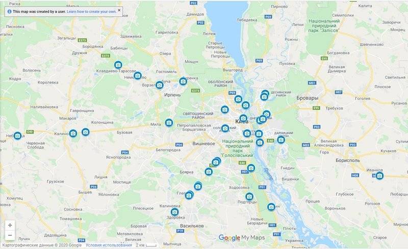 Карта радаров и камер видеофиксации в архангельской области