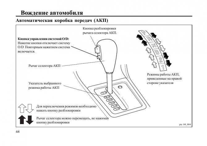 Инструкция для новичков по вождению машины с автоматической коробкой передач  