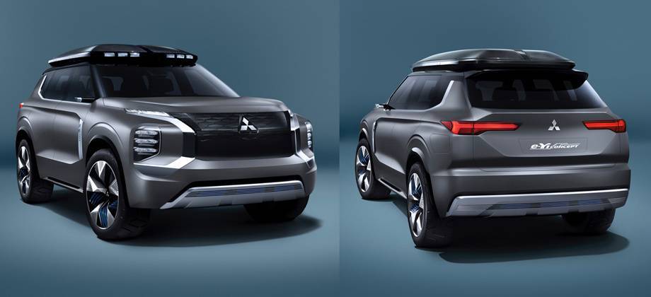 Mitsubishi опубликовала новые изображения прототипа outlander phev concept-s