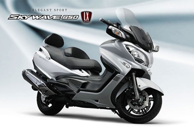 Поступил в продажу новый Suzuki Skywave 650LX