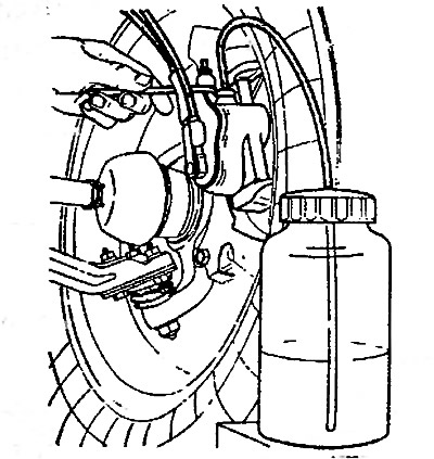 Удаление воздуха из тормозной системы автомобиля газ