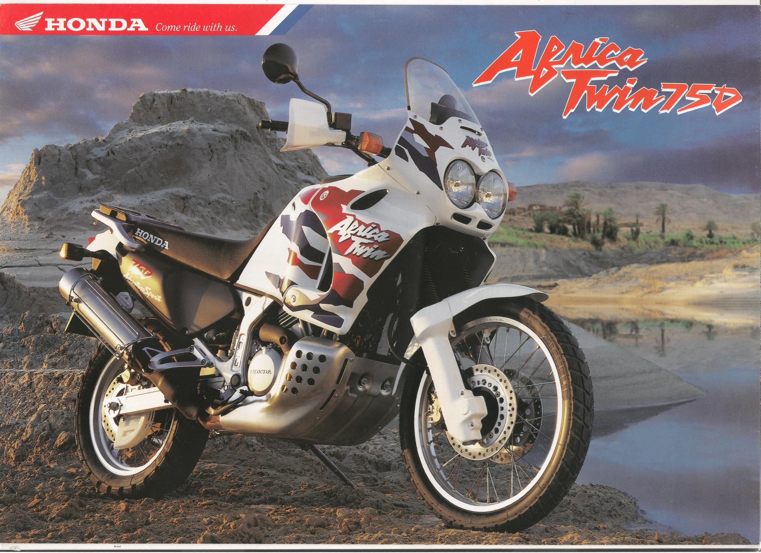 Мотоцикл honda xrv750 africa twin 1998 - описываем досконально