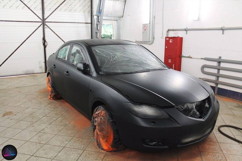 Матовая покраска автомобиля своими руками