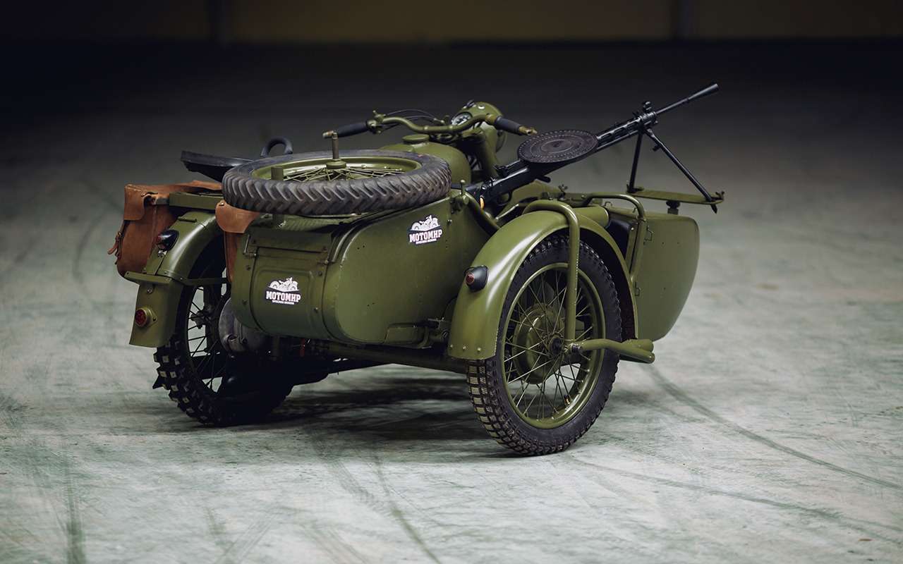 Как использовались мотоциклы в военных действиях