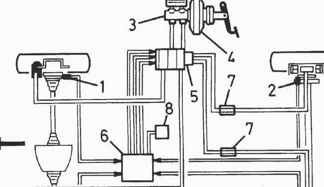 Схема тормозной системы ваз 2110 магистраль - 95 фото