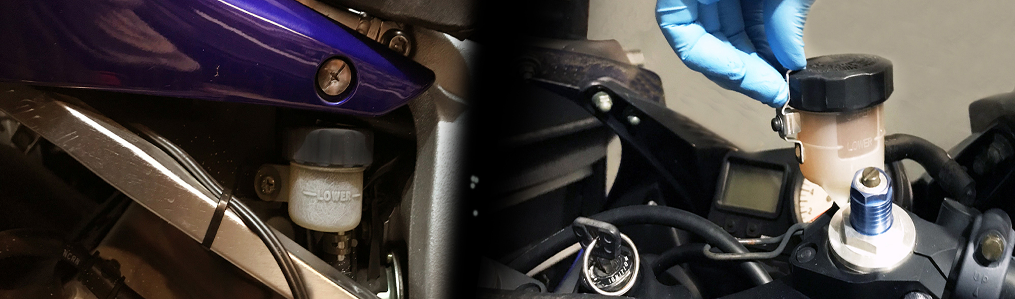 Прокачка тормозной системы и замена тормозной жидкости на мотоцикле