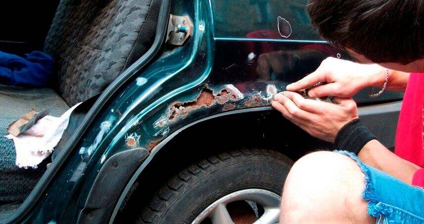 Как убрать ржавчину с автомобиля своими руками: удаление ржавчины с кузова автомобиля