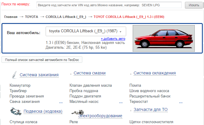 Как по-вин коду можно подобрать для автомобиля качественные запчасти?