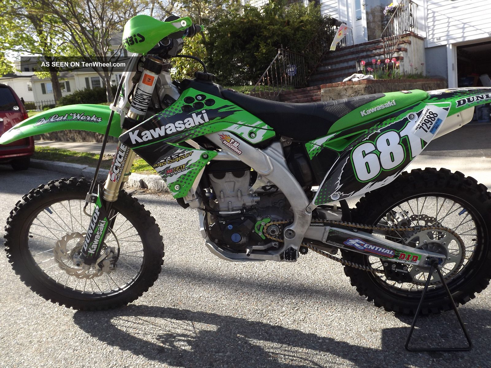Мануалы и документация для kawasaki kx 450 f (kx450f)