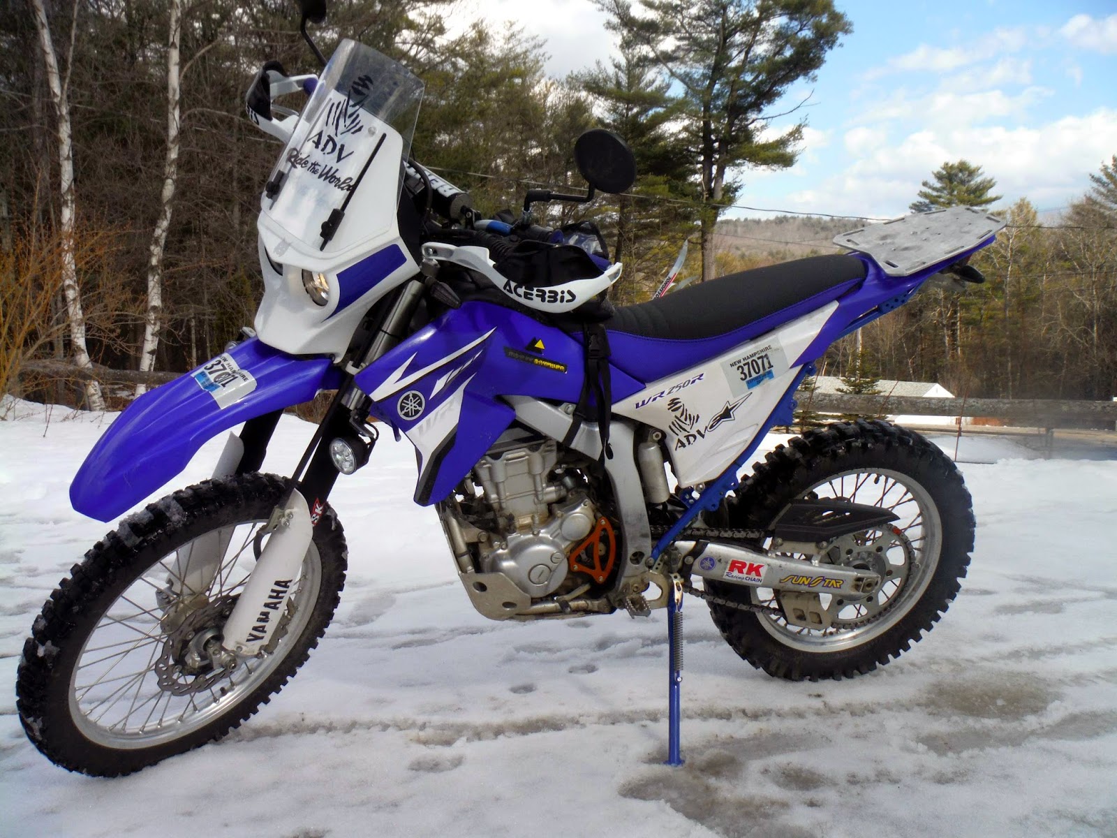 Эндуро Yamaha wr250r