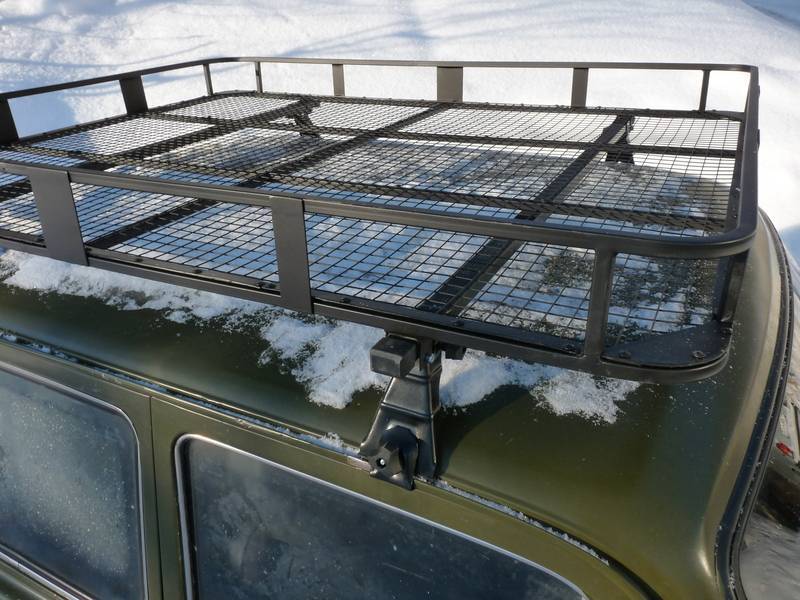 Крепление багажника на ниву своими руками